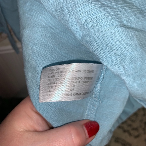 Universal Thread | Ruffle Sleeve Button-Down XL - Picture 8 of 10